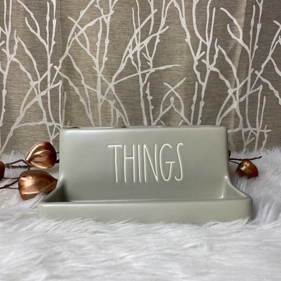 RAE DUNN FARMHOUSE HOME DECOF THINGS CADDY KITCHEN BATH OFFICE CADDY ORGANIZE RD